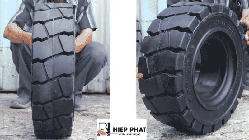 Tiêu chí cần lưu ý khi mua lốp xe nâng 700 12