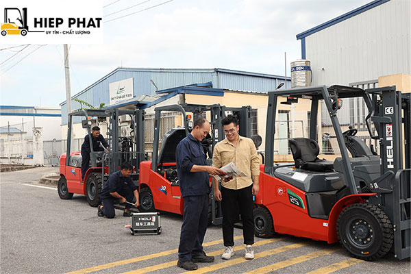 quy trình cho thuê xe nâng tại Gia Lai