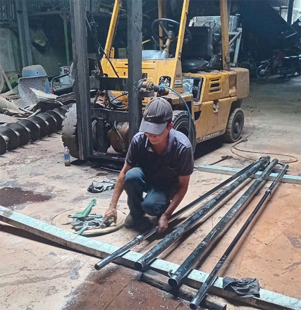phục hồi hệ thống thủy lực xe nâng