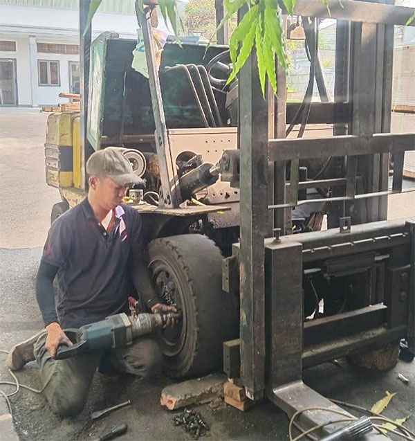 sửa xe nâng tại Biên Hòa