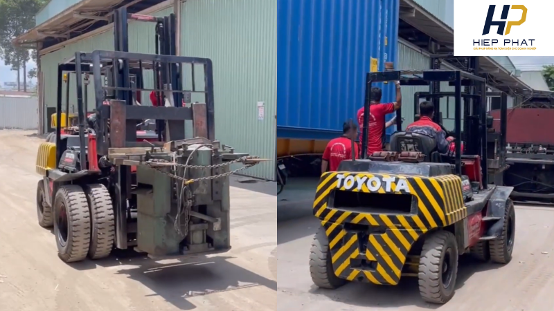 Đội ngũ kỹ thuật sẵn sàng hỗ trợ nếu trong quá trình khách hàng thuê xe nâng