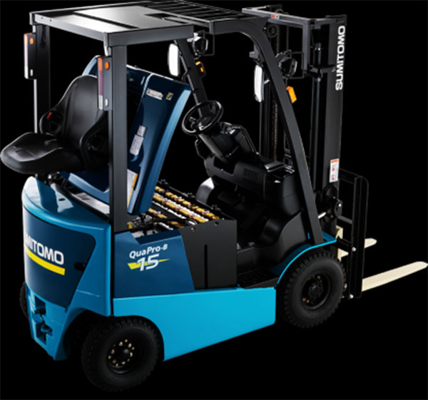 xe nâng điện sumitomo đang bị lỗi