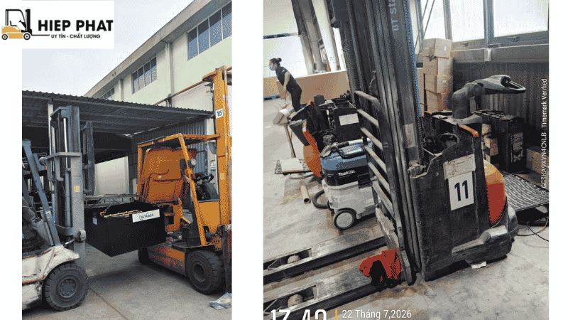 Những lưu ý cần quan tâm khi thuê xe nâng theo giờ