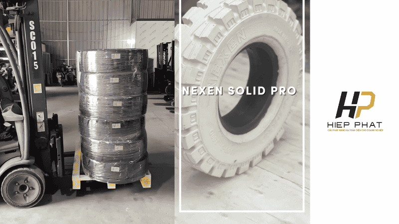 Lốp xe nâng Nexen chính hãng Hàn Quốc tại Xe Nâng Hiệp Phát