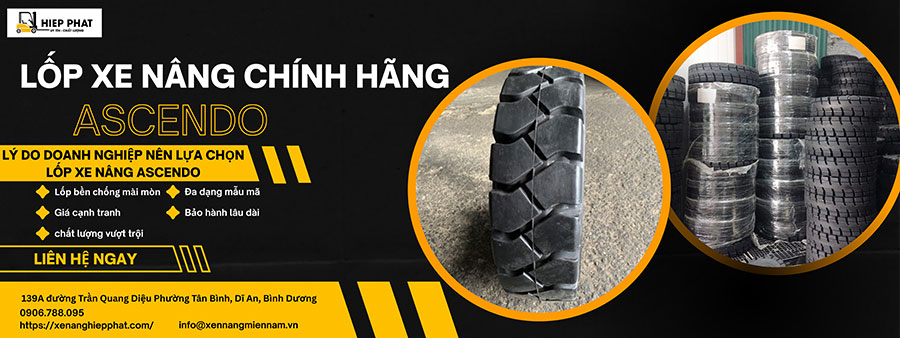 lốp xe nâng ascendo