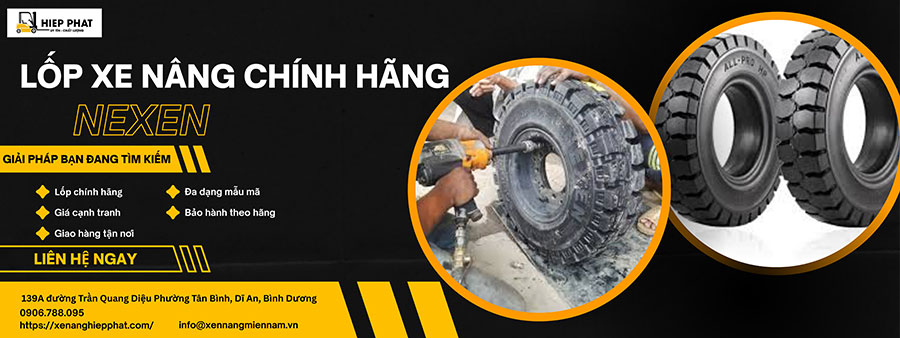 lốp xe nâng Nexen