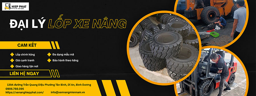 Đại lý lốp xe nâng