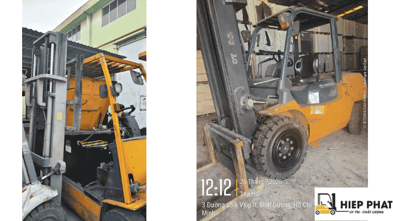 Tiêu chí lựa chọn đơn vị cho thuê xe nâng theo giờ